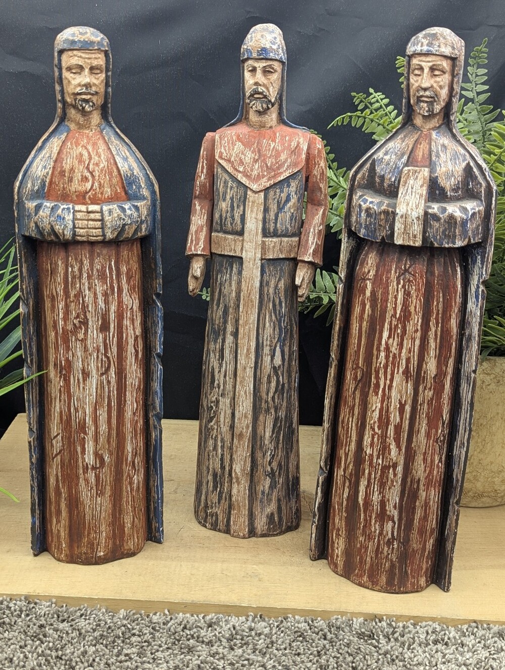 Southern Living At Home Santos Wisemen #70048 3 Wisemen Nativity Set Height 15”